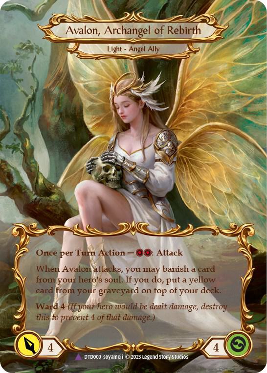 Figment of Rebirth // Avalon, Archangel of Rebirth (Marvel) card image