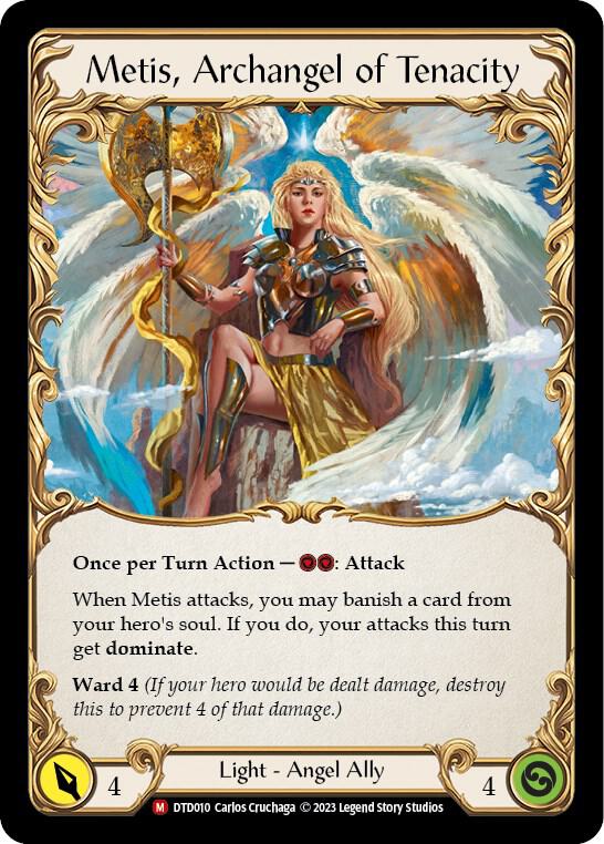 Figment of Tenacity // Metis, Archangel of Tenacity card image