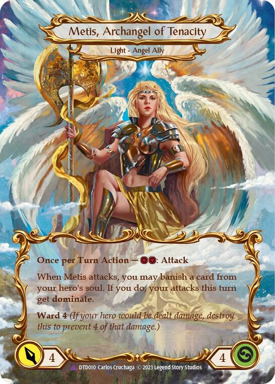 Figment of Tenacity // Metis, Archangel of Tenacity (Marvel) card image