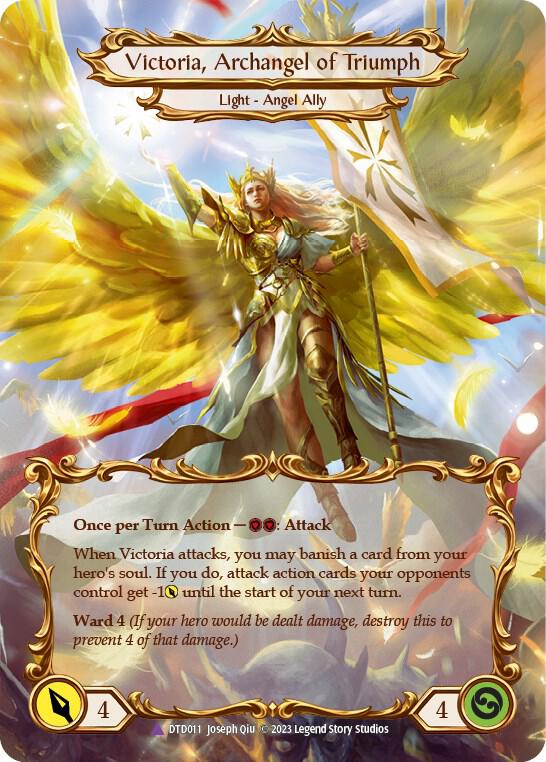 Figment of Triumph // Victoria, Archangel of Triumph (Marvel) card image