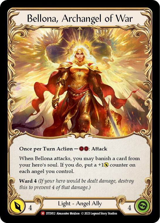 Figment of War // Bellona, Archangel of War card image