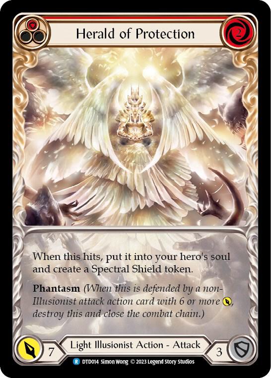Herald of Protection (Red) card image