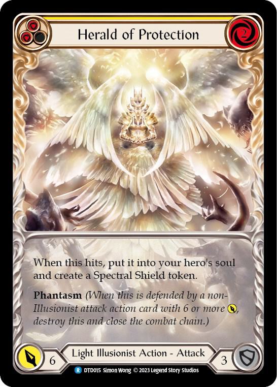 Herald of Protection (Yellow) card image