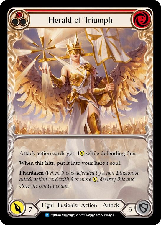 Herald of Triumph (Red) card image