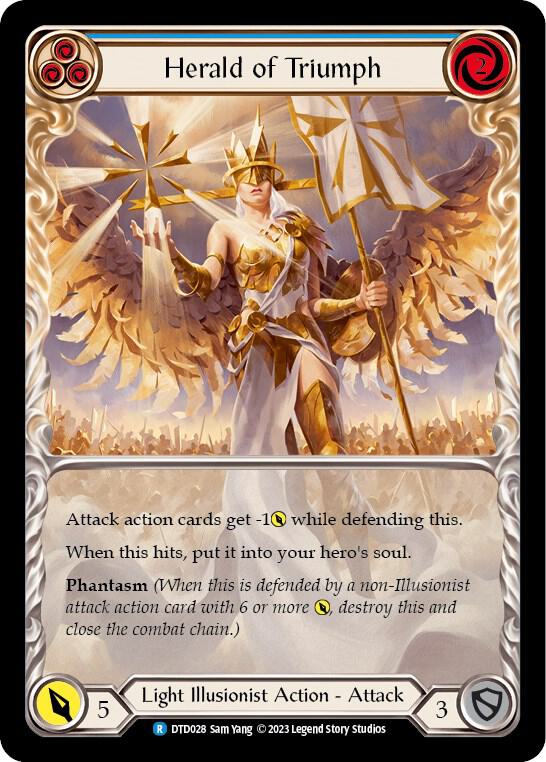 Herald of Triumph (Blue) card image