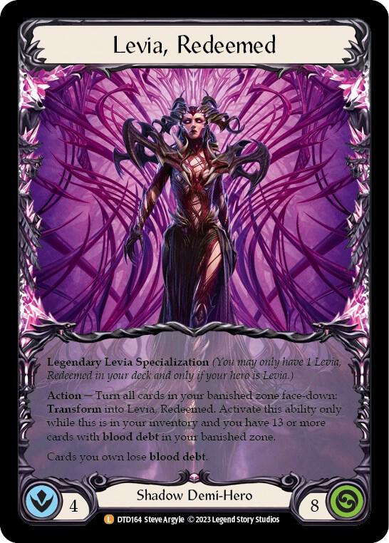 Levia, Redeemed // Blasmophet, Levia Consumed card image