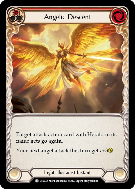 Angelic Descent (Red) card image