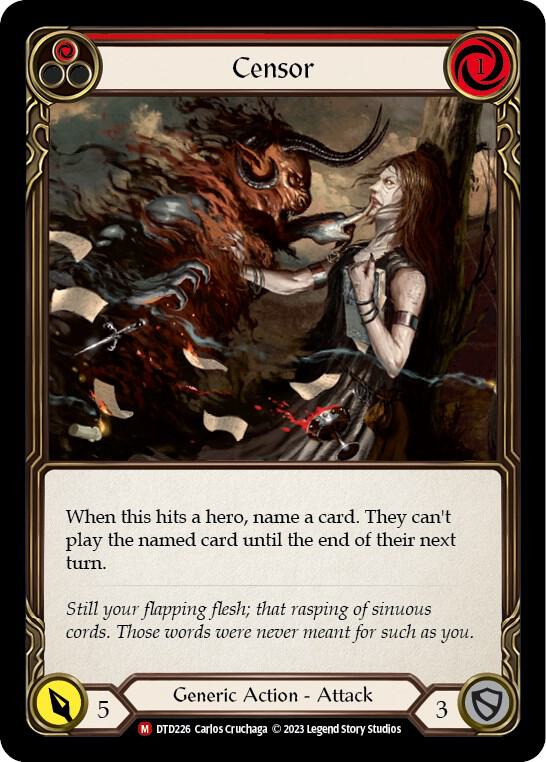 Censor card image