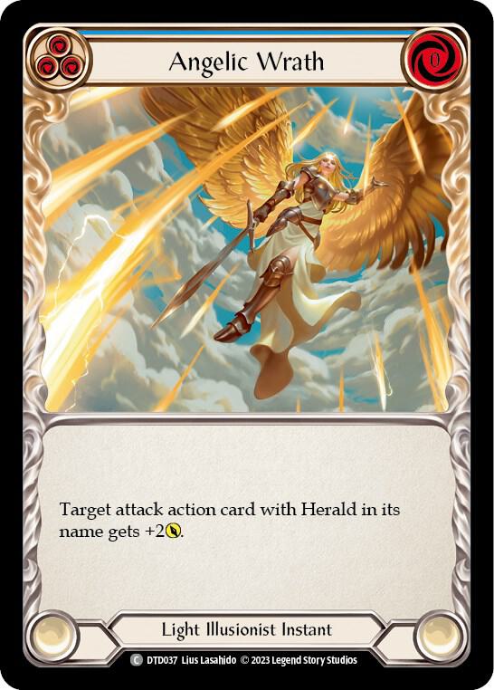 Angelic Wrath (Blue) card image