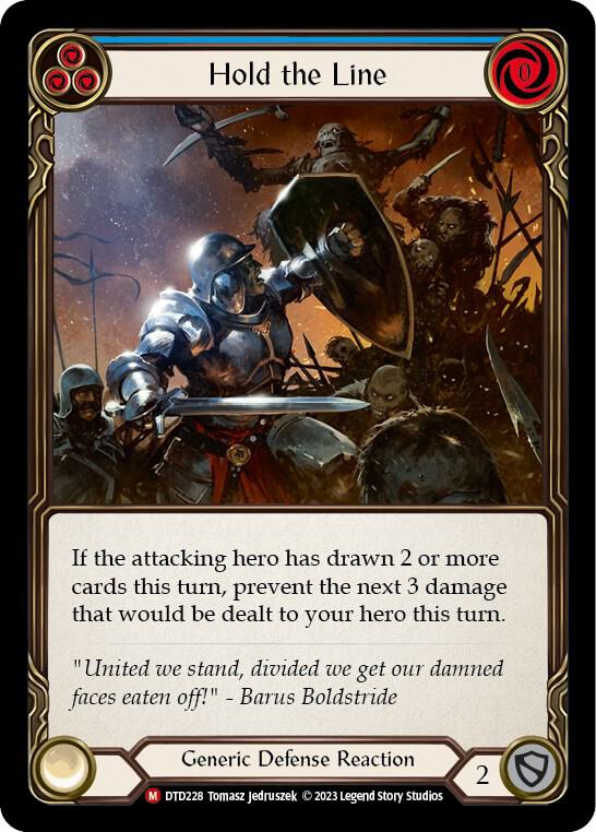 Hold the Line card image