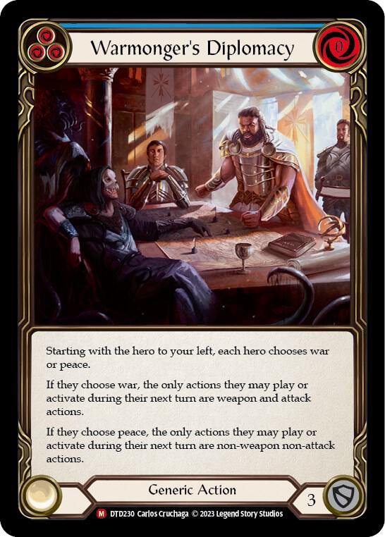 Warmonger's Diplomacy card image