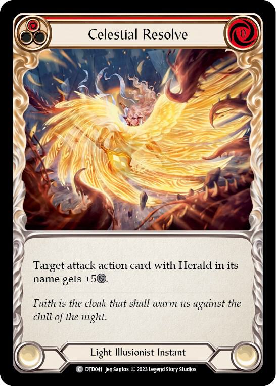 Celestial Resolve (Red) card image