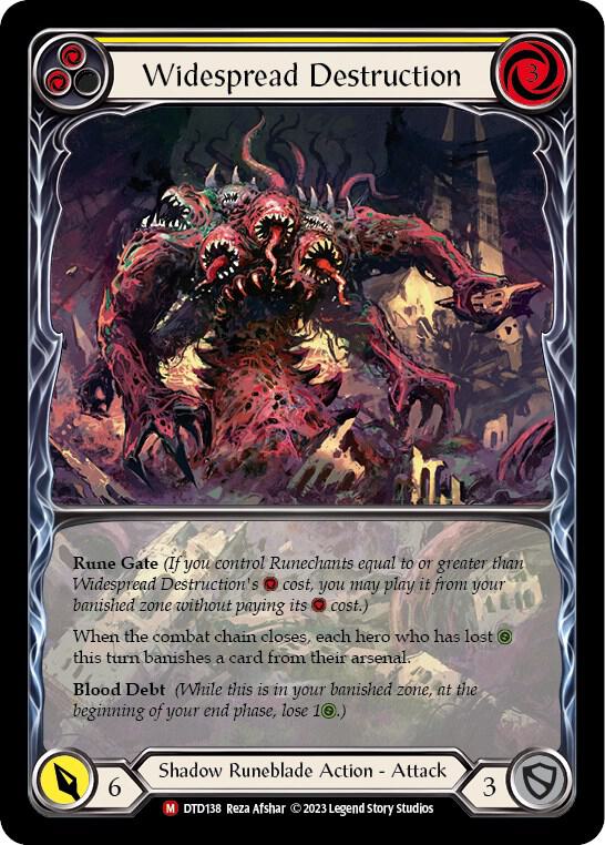 Widespread Destruction (Extended Art) card image