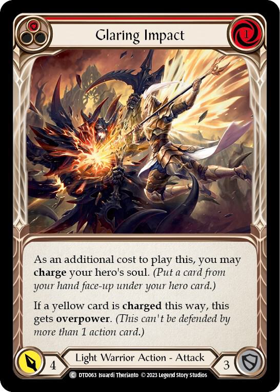 Glaring Impact (Red) card image