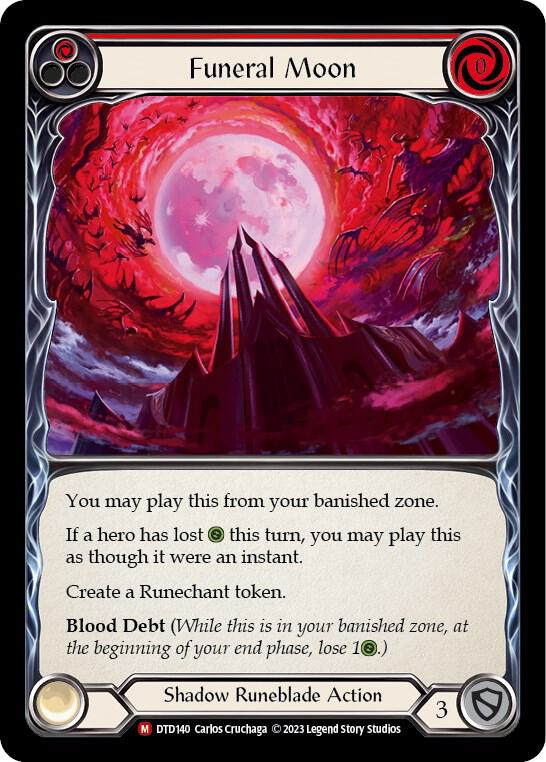 Funeral Moon card image