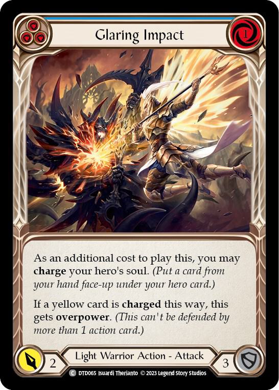 Glaring Impact (Blue) card image