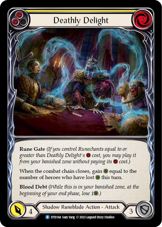 Deathly Delight (Yellow) card image