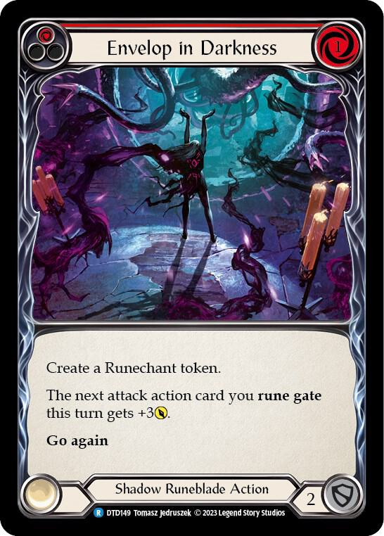 Envelop in Darkness (Red) card image