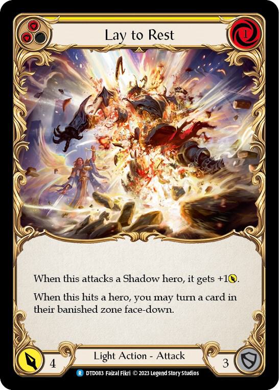 Lay to Rest (Yellow) card image