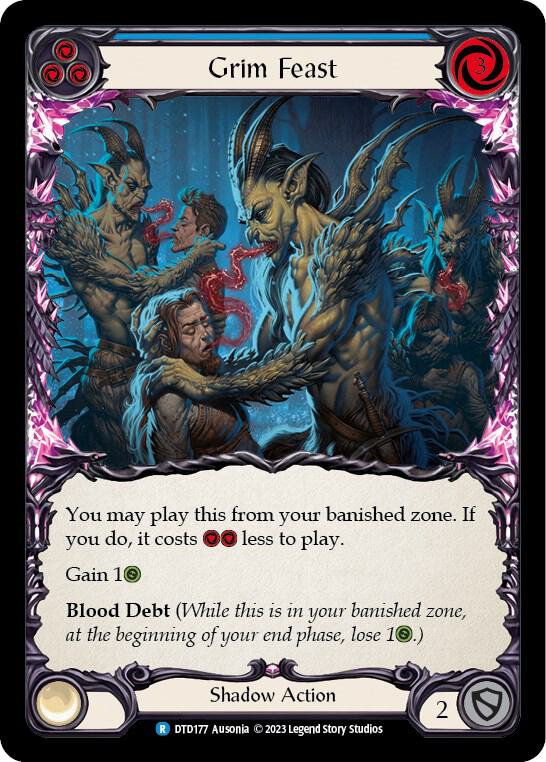Grim Feast (Blue) card image