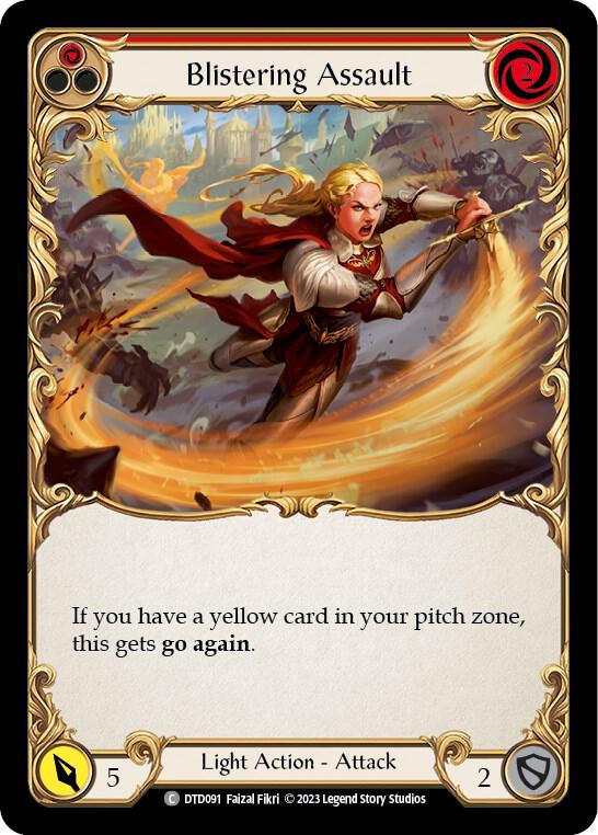 Blistering Assault (Red) card image