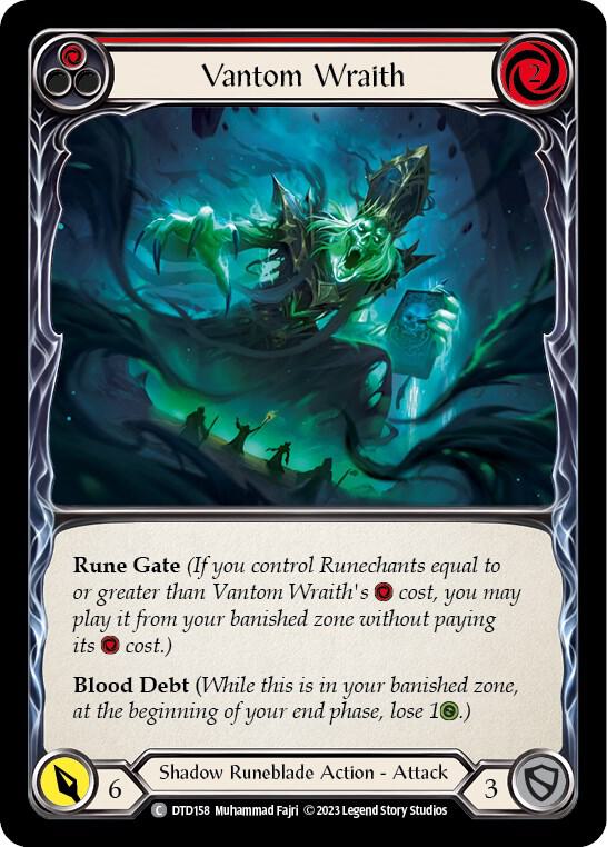 Vantom Wraith (Red) card image