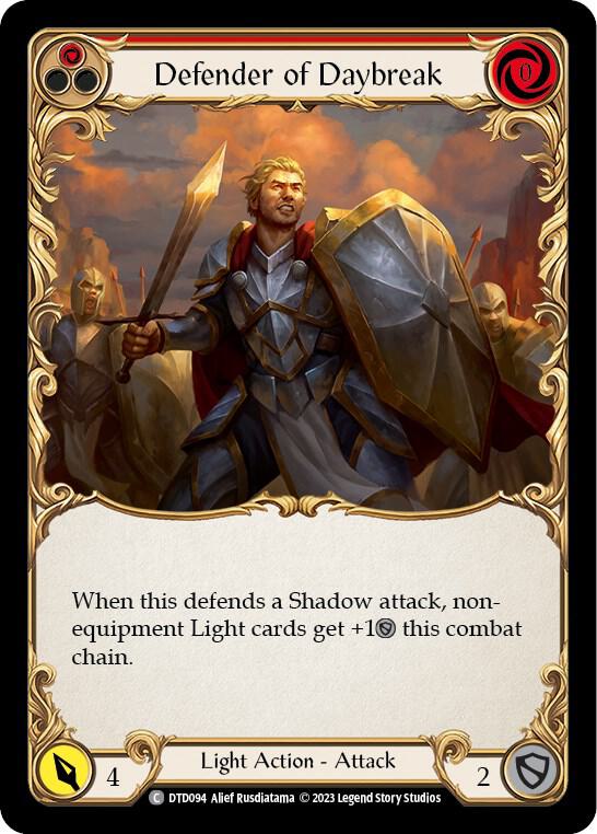 Defender of Daybreak (Red) card image