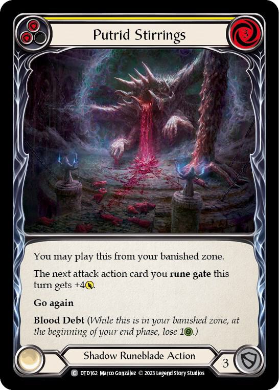 Putrid Stirrings (Yellow) card image