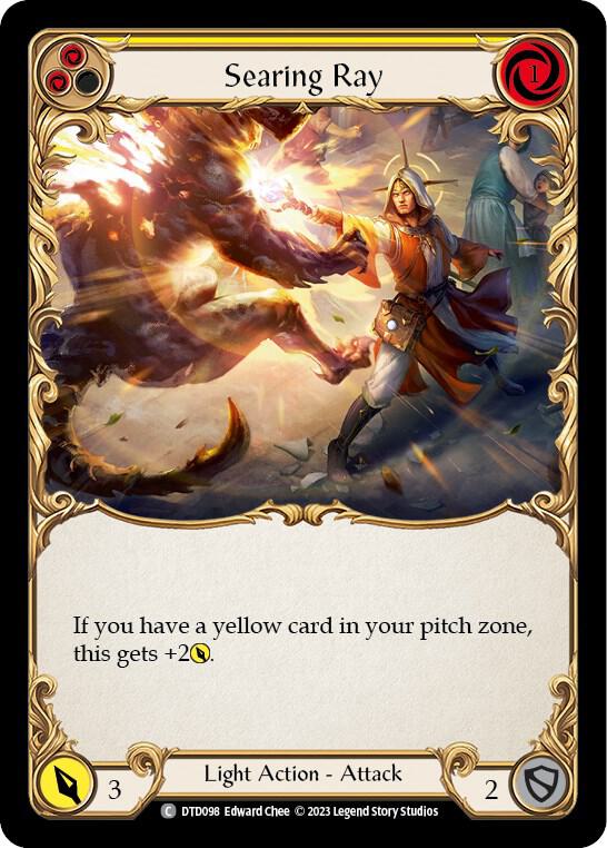 Searing Ray (Yellow) card image