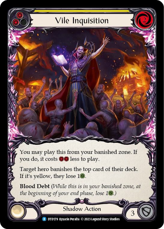 Vile Inquisition (Yellow) card image