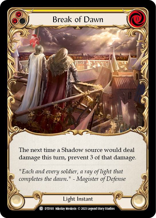 Break of Dawn (Yellow) card image