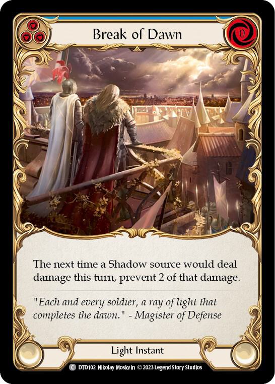 Break of Dawn (Blue) card image