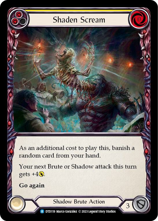 Shaden Scream (Yellow) card image