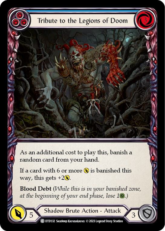 Tribute to the Legions of Doom (Blue) card image