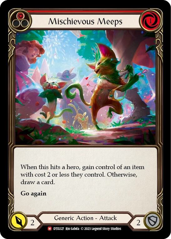 Mischievous Meeps card image