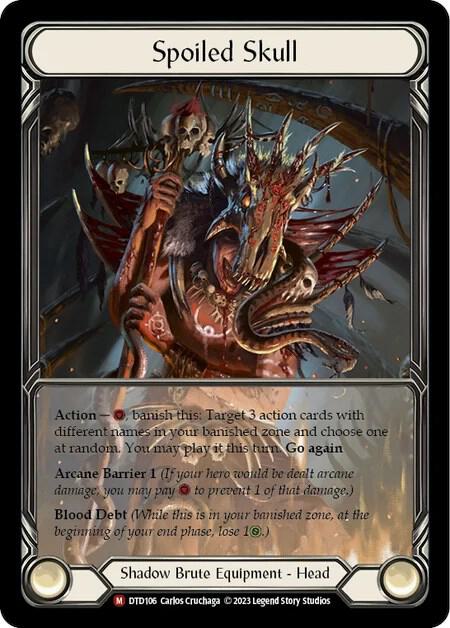 Spoiled Skull (Extended Art) card image