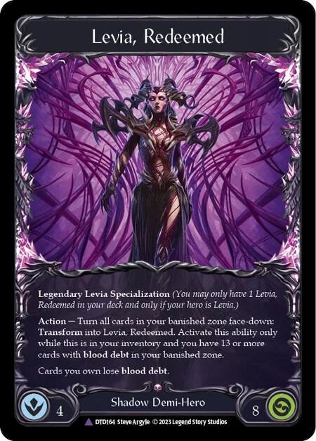 Levia, Redeemed // Blasmophet, Levia Consumed (Marvel) card image