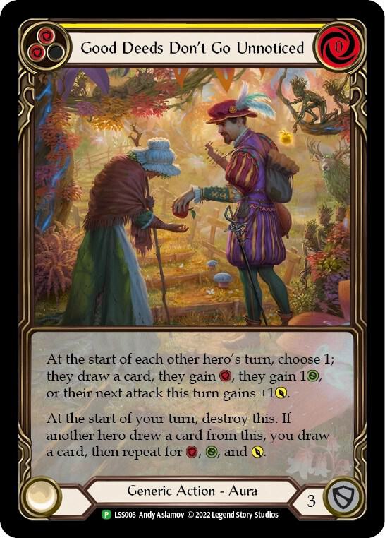 Good Deeds Don't Go Unnoticed - LSS006 card image