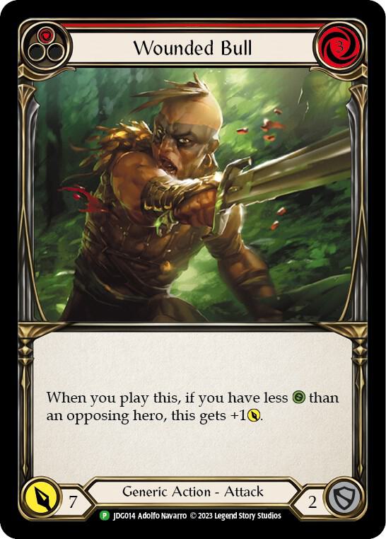 Wounded Bull (Red) - JDG014 card image
