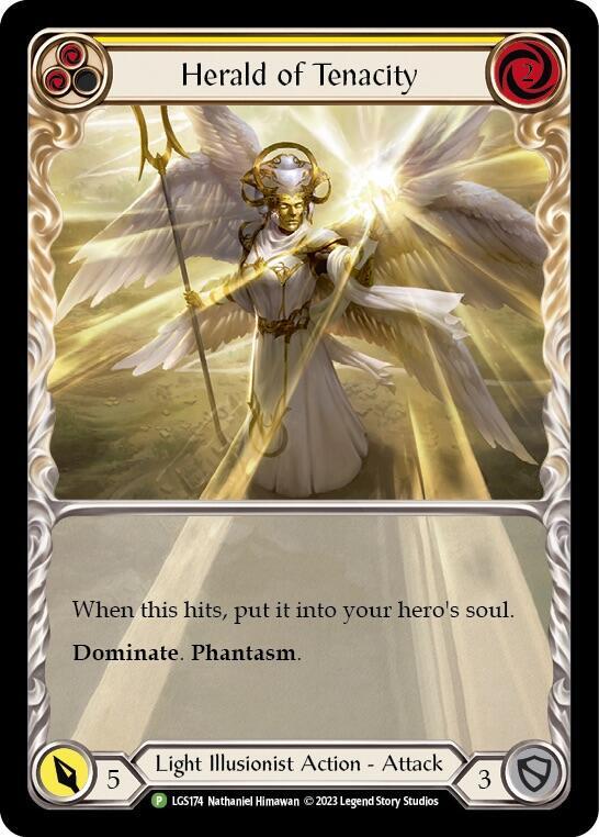 Herald of Tenacity (Yellow) - LGS174 card image