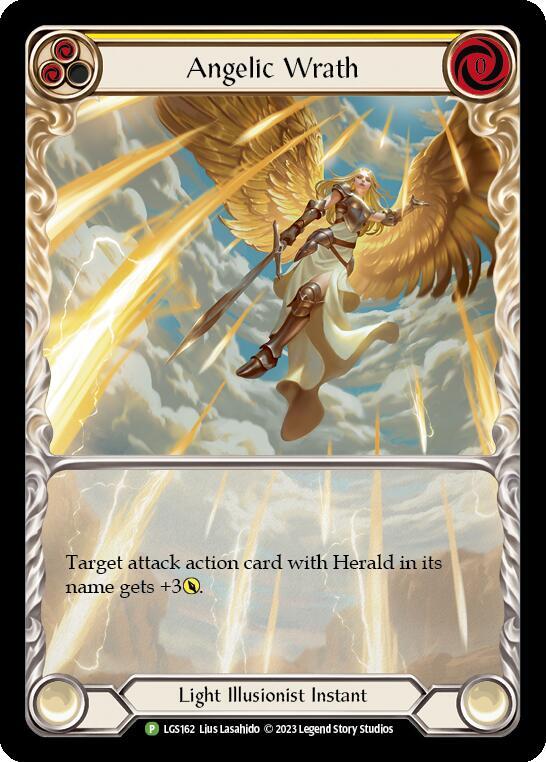 Angelic Wrath (Yellow) - LGS162 card image