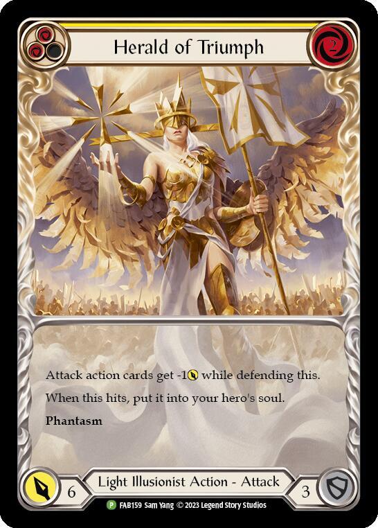 Herald of Triumph (Yellow) - FAB159 card image