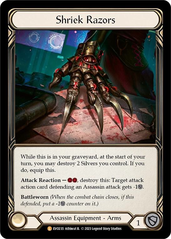 Shriek Razors card image