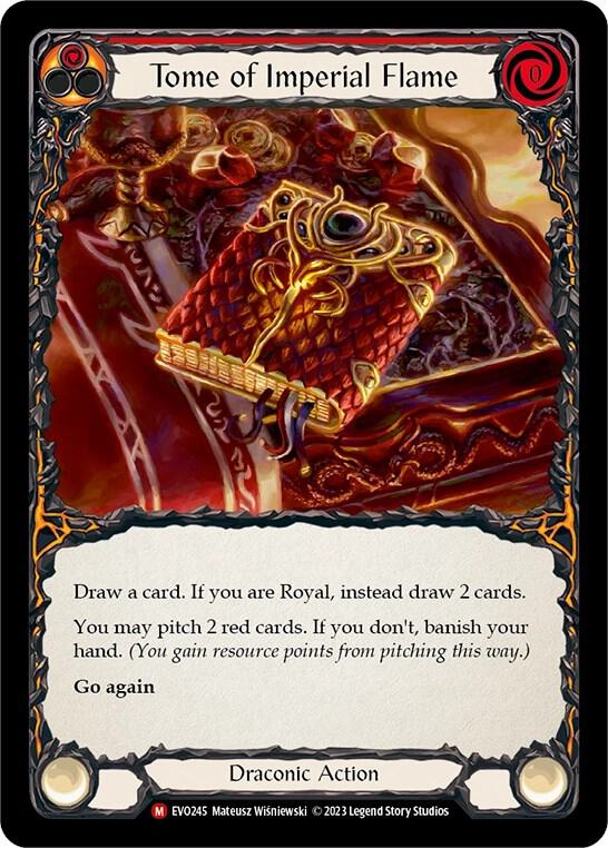 Tome of Imperial Flame card image