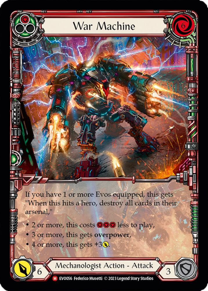 War Machine (Extended Art) card image