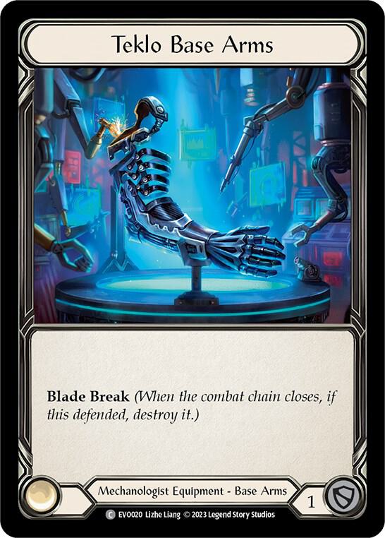 Teklo Base Arms card image