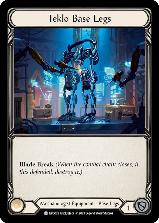 Teklo Base Legs card image