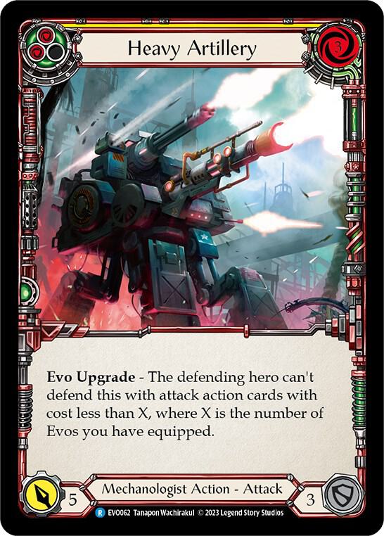 Heavy Artillery (Yellow) card image