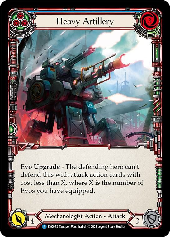 Heavy Artillery (Blue) card image