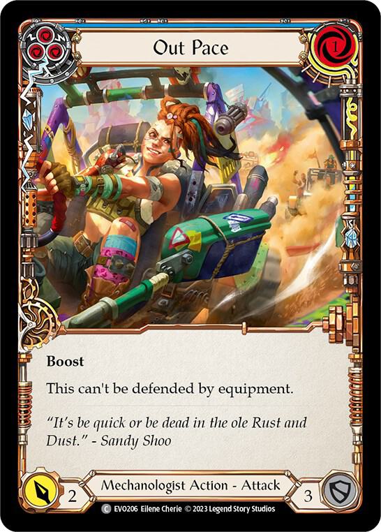 Out Pace (Blue) card image